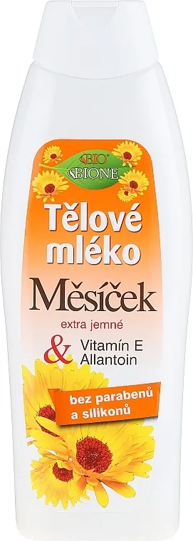 Bione Cosmetics Marigold Hydrating Body Lotion With Vitamin E and Allantoin Mlijeko za tijelo