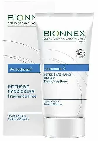 Bionnex Perfederm Intensive Hand Cream Fragrance Free Intenzivna neparfimisana krema za ruke