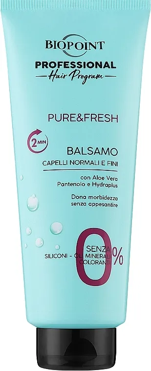 Biopoint Pure&amp;Fresh Balsam Regenerator za normalnu i tanku kosu