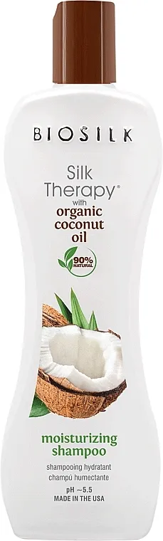 Biosilk Silk Therapy with Coconut Oil Moisturizing Shampoo Hidratantni šampon s kokosovim uljem