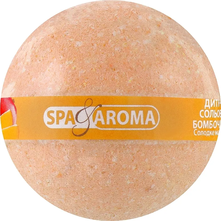 Bioton Cosmetics Spa &amp; Aroma Bath Bomb Dječja slana bombica za kupanje "Sweet Mango"