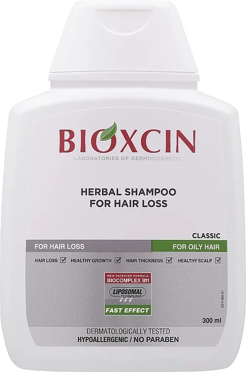Bioxcin Classic Shampoo Šampon protiv opadanja masne kose