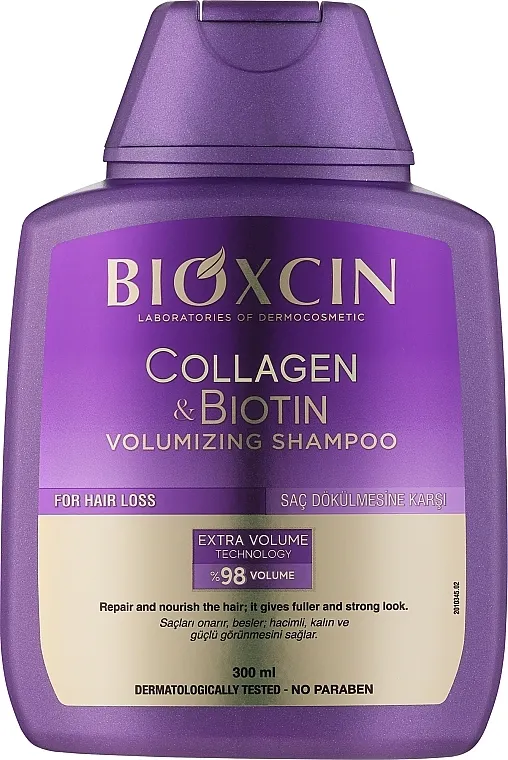 Bioxcin Collagen &amp; Biotin Volumizing Shampoo Šampon protiv opadanja kose