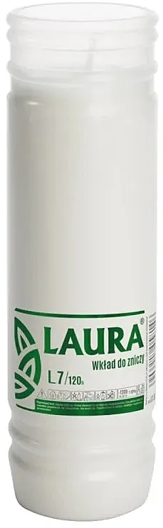 Bispol Laura L7 120h Parafinski umetaka za sveće L7, 22,5 cm