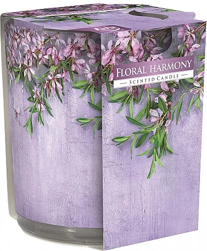 Bispol Scented Candle Floral Harmohy Mirisna sveća u čaši "Cvetna harmonija"