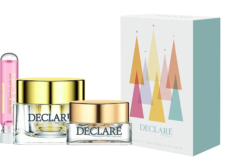 Blagdanski set protiv bora (cr 50 ml + f/ampoule 7 x 25 ml + eye/cr 15 ml) Declare Caviar Perfection