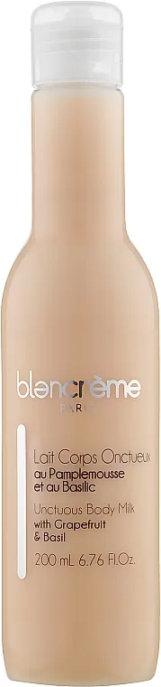 Blancreme Creamy Body Milk Grapefruit Basil Losion za telo "Grejpfrut i Bosiljak"