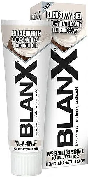 Blanx Coco White Toothpaste Neabrazivna pasta za izbjeljivanje zuba