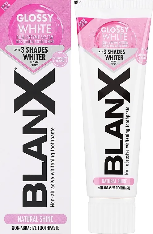 Blanx Glossy White Toothpaste Limited Edition Pasta za izbjeljivanje zuba