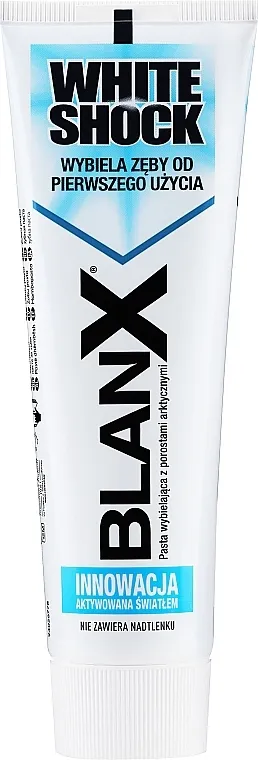 Blanx White Shock Brilliant Toothpaste Pasta za izbjeljivanje zuba "White Shock"