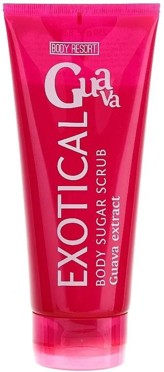 Body Resort Exotical Guava Body Sugar Scrub Guava Extract Šećerni piling za tijelo "Egzotična guava"