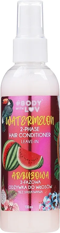 Body With Love 2-Phase Hair Confitioner Watermelon Regenerator za kosu koji se ne ispire "Lubenica"