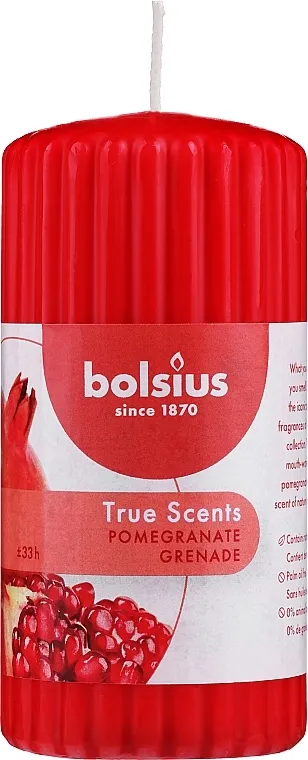 Bolsius True Scents Candle Aromatična sveća 'Nar', 120/58 mm