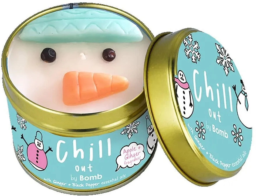 Bomb Cosmetics Chill Out Black Pepper Ginger Candle Mirisna svijeća