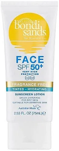 Bondi Sands Tinted-Hydrating Sunscreen Lotion Tonirana hidratantna krema za lice SPF 50+