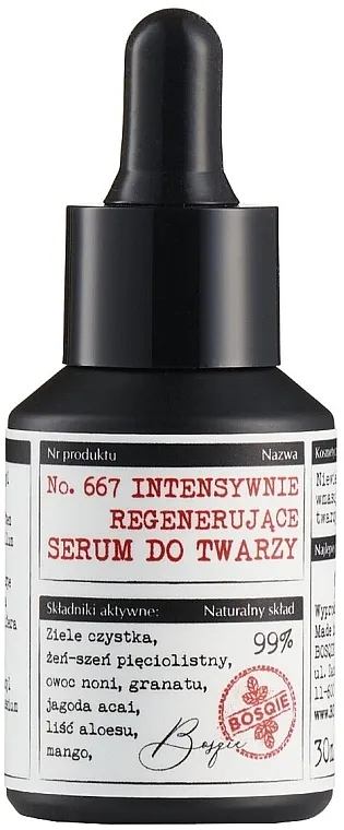 Bosqie Intensively Regenerating Face Serum Intenzivno regenerišući serum za lice ​