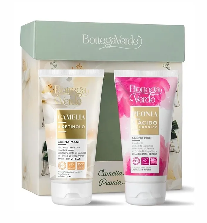 Bottega Verde Peonia &amp; Camelia Gift Set (h/cr/2x75ml)