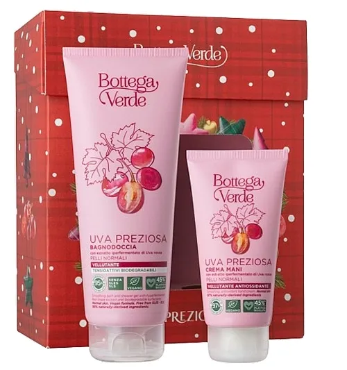 Bottega Verde Red Grape Set (sh/gel/200ml + h/cr/75ml)