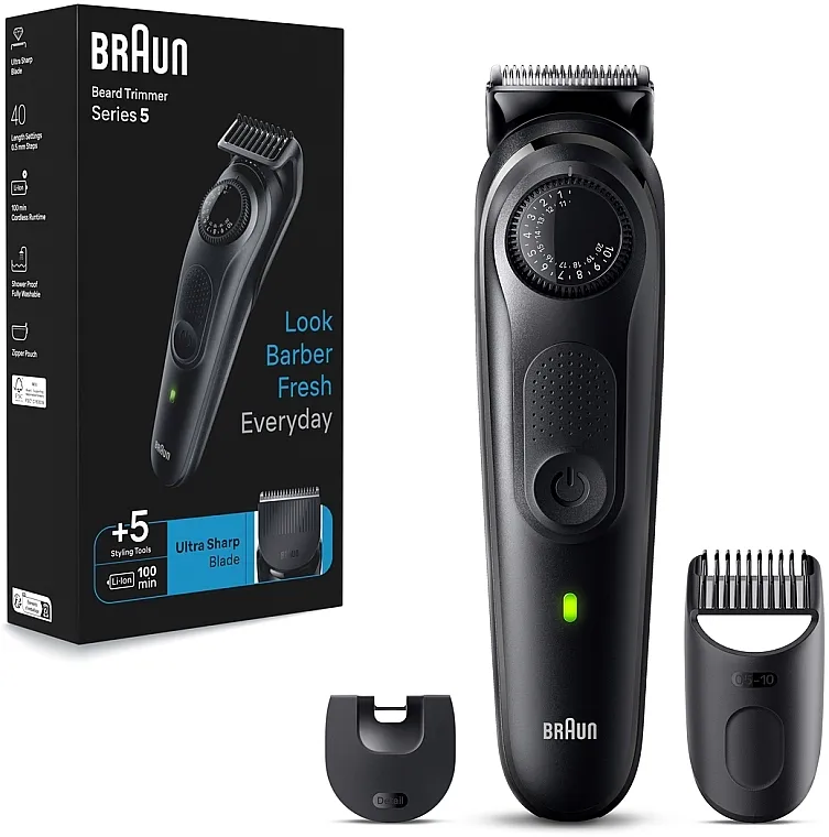 Braun Series 5 BT5420 Beard &amp; Hair Trimmer Black Trimer za brkove i bradu