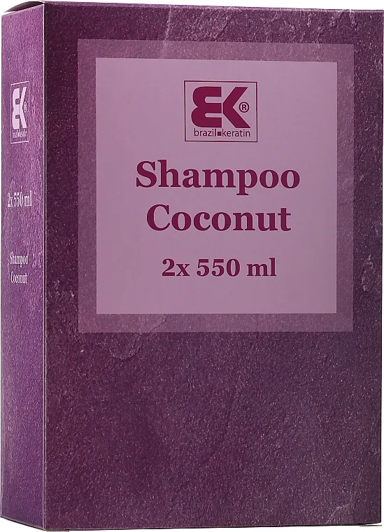Brazil Keratin Intensive Coconut Shampoo Set (h/shampoo/550mlx2)