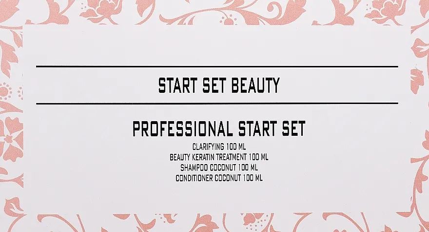 Brazil Keratin Start Beauty (treatment/100ml + sh/2x100ml + cond/100ml) Set