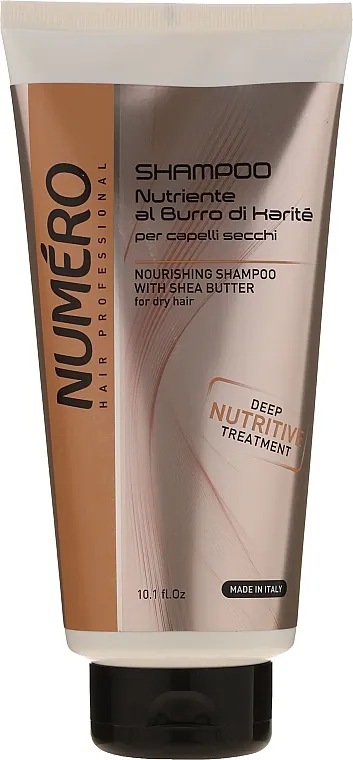 Brelil Numero Nourishing Shampoo With Shea Butter Šampon s karite maslacem i avokadom