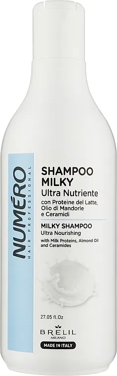 Brelil Numero Shampoo Milky Ultra Nutriente Ultra hranljivi šampon za kosu