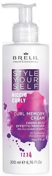Brelil Style Yourself Curl Memory Cream Krema za kovrdžavu kosu