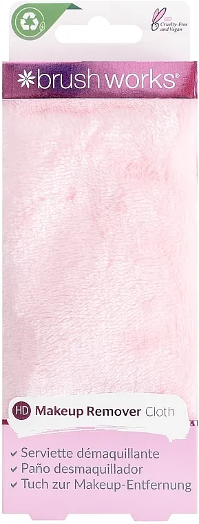 Brushworks Make-Up Remover Towel Peškir za uklanjanje šminke, roze