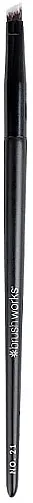 Brushworks Precise Brow Brush Četkica za obrve, br. 21