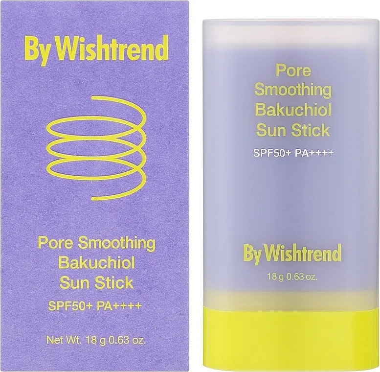 By Wishtrend Pore Smoothing Bakuchiol Sun Stick SPF 50+ Stik za zaštitu od sunca