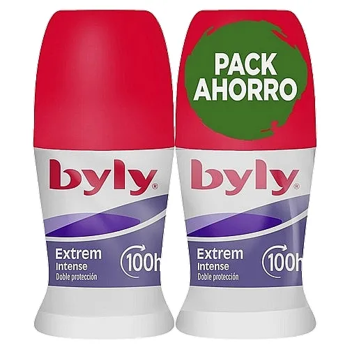 Byly Desodorant-Roll Extrem Intense Set (roll/deo/2x50ml)
