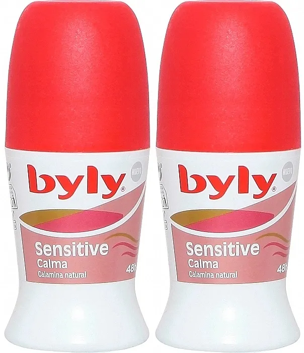 Byly Sensitive Calma (deo/roll/2x50ml) Set