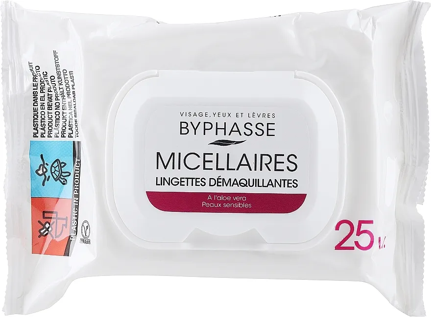 Byphasse Make-up Remover Micellar Solution Sensitive Skin Wipes Maramice za skidanje šminke