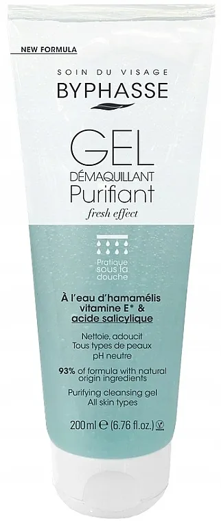 Byphasse Purifying Cleansing Gel All Skin Types Gel za dubinsko čišćenje kože lice