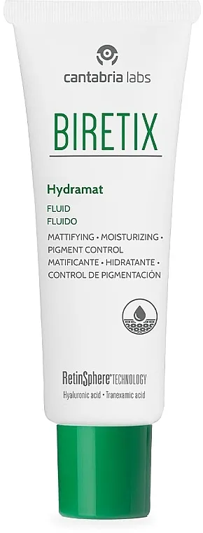 Cantabria Labs Biretix Hydramat Fluid Dnevni hidratantni i matirajući fluid
