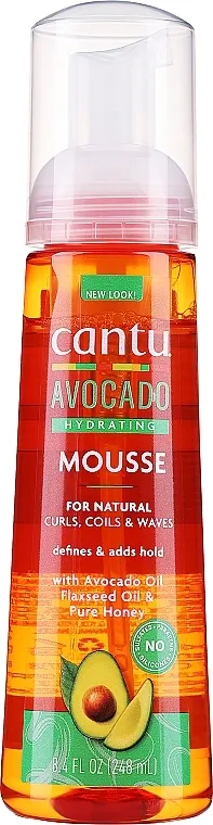 Cantu Avocado Hydrating Hair Styling Mousse Hidratantna pena za kosu