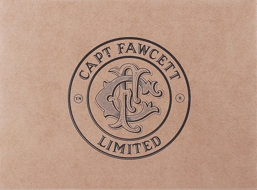 Captain Fawcett Shaving Gift Set (razor/1pc + shaving soap/110g + shaving brush/1pc)