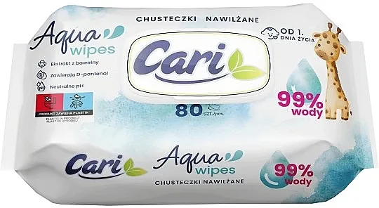 Cari Aqua Baby Wipes Vlažne maramice za decu