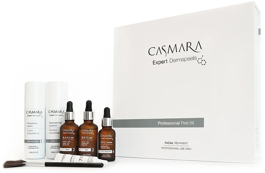 Casmara Expert Dermapeels Professional Peel Kit Set, 8 proizvoda