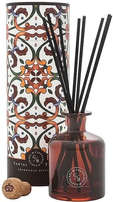 Castelbel Portuguese Tiles Santal &amp; Tonka Fragrance Diffuser Aroma difuzer "Sandalovina i tonka pasulj"