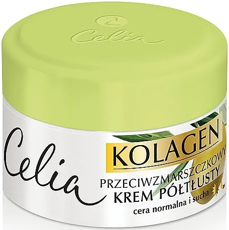 Celia Collagen Cream Obogaćena krema protiv bora za normalnu do suhu kožu
