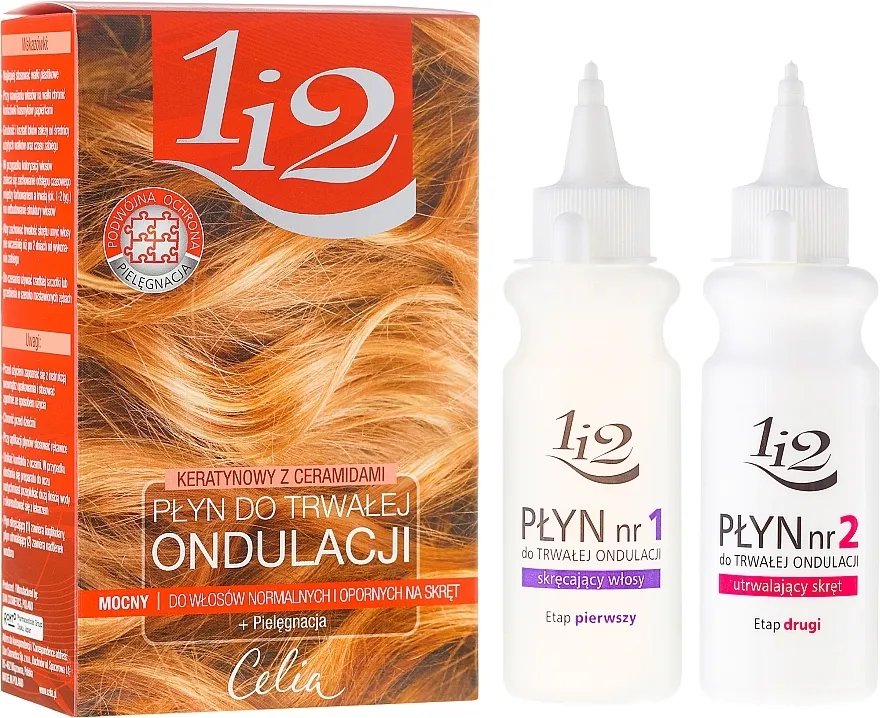 Celia Permanent Liquid Keratin With Ceramides Tekućina za trajnu ondulaciju "Keratin i ceramidi"