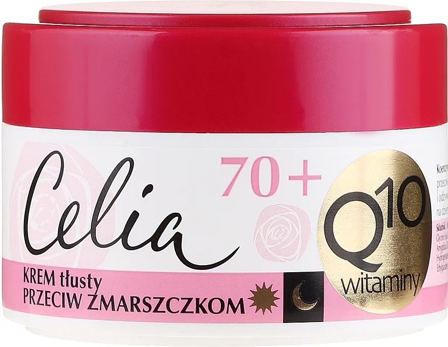 Celia Q10 Face Cream 70+ Krema protiv bora "Vitaminska"