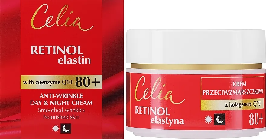 Celia Retinol Elastin 80+ Krema protiv bora