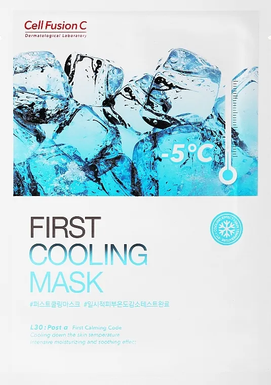 Cell Fusion C First Cooling Mask Maska za osetljivu kožu sa efektom hlađenja