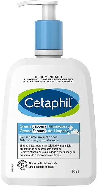 Cetaphil Foaming Facial Cleansing Cream for Sensitive, Normal to Dry Skin Krema za čišćenje lice