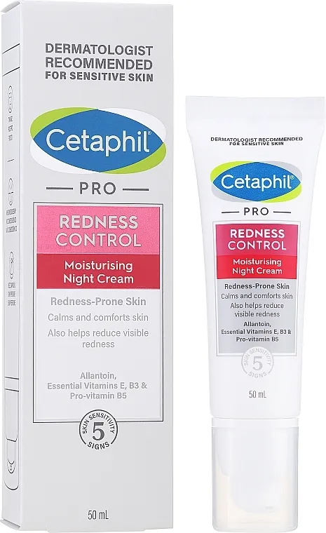 Cetaphil Pro Redness Control Moisturizer Night Cream 5 Signs Skin Sensitivity Hidratantna noćna krema za lice
