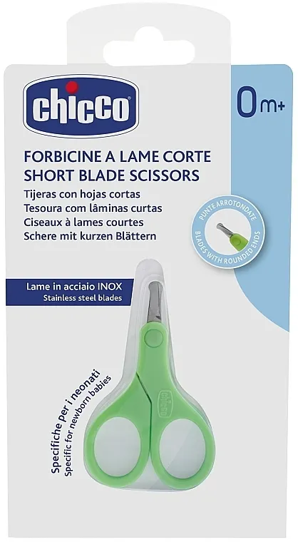 Chicco Zaobljene škarice s kratkim oštricama