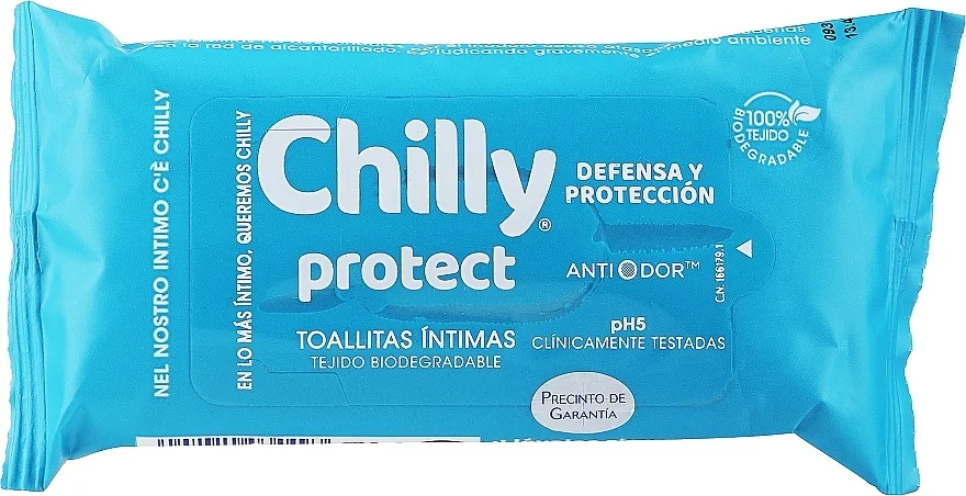Chilly Gel Antibacterial Intimate Wipes Salvete za intimnu higijenu "Antibacterial"